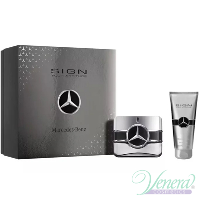 Mercedes-Benz Sign Set Your Attitude (EDT 100ml + SG 100ml) for Men Gift Sets